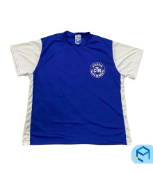 Uniforme Talles Mileto-Camiseta Esportiva Masculina Azul Royal