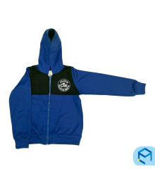 Uniforme Talles Mileto-Blusão Azul C/ Zíper